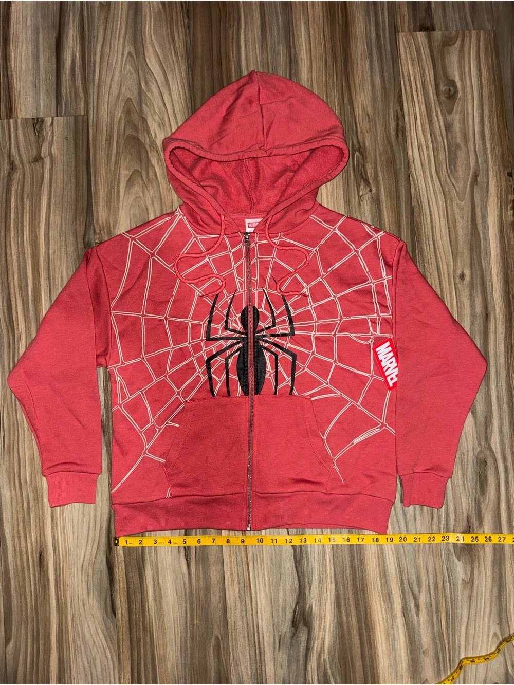 Women’s Sizing Pink Spiderman Full Zip Up Hoodie